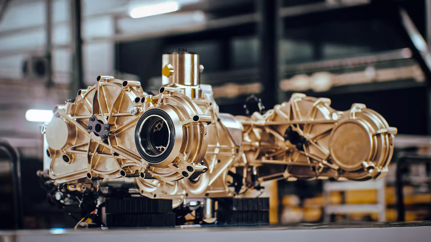 Caja de cambios Tourbillon de Koenigsegg