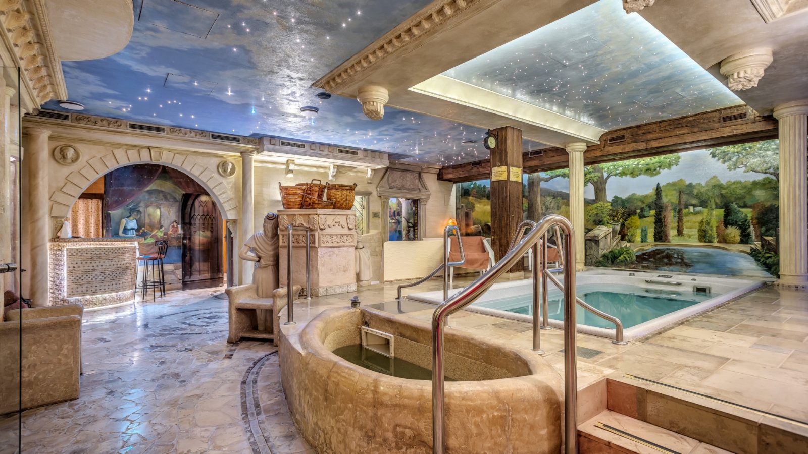 Complejo de termas romanas Casa solariega Poi 0190panorama