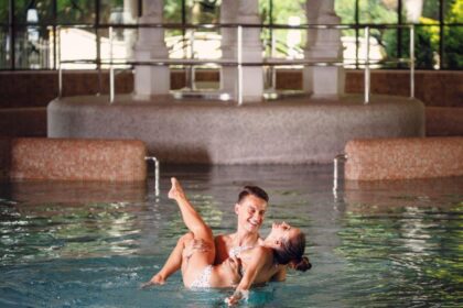 Piscina sin cloro del Manor House Spa