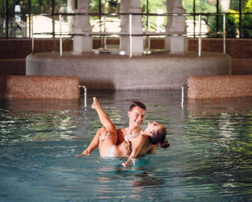 Piscina sin cloro del Manor House Spa