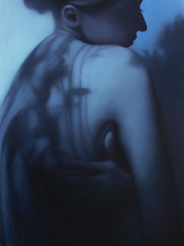 Patricia Heel La Fuente De La Sombra 2024 &Oacute;leo Lienzo 80 X 60 Cm Peque&ntilde;o