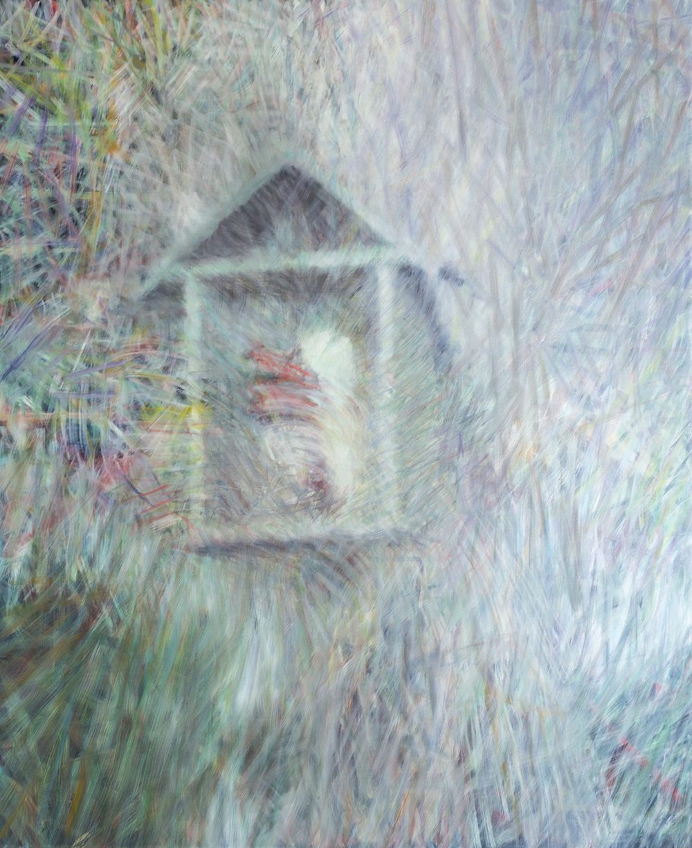 Norman Leto, Capilla, 2022, Óleo sobre lienzo, 110 X 90 Cm, Firmado Pequeño.