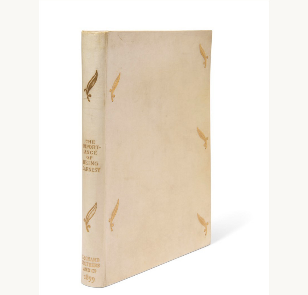 Subasta de libros de Oscar Wilde