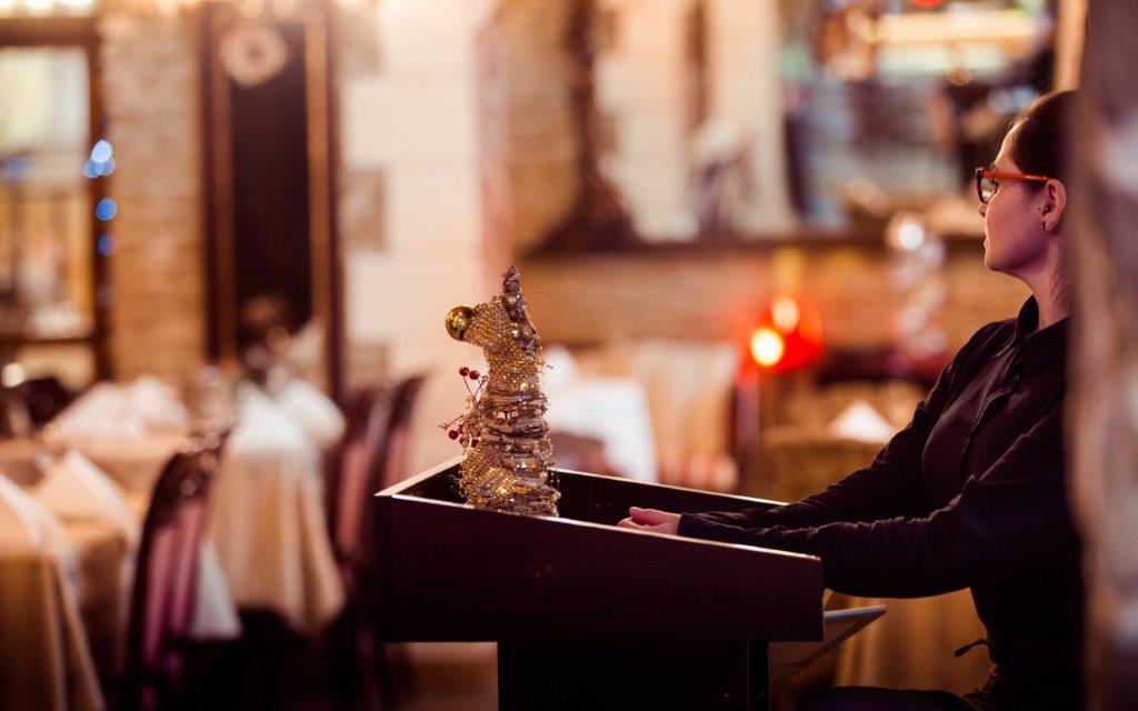 Ambiente navide&ntilde;o en el spa de Manor House