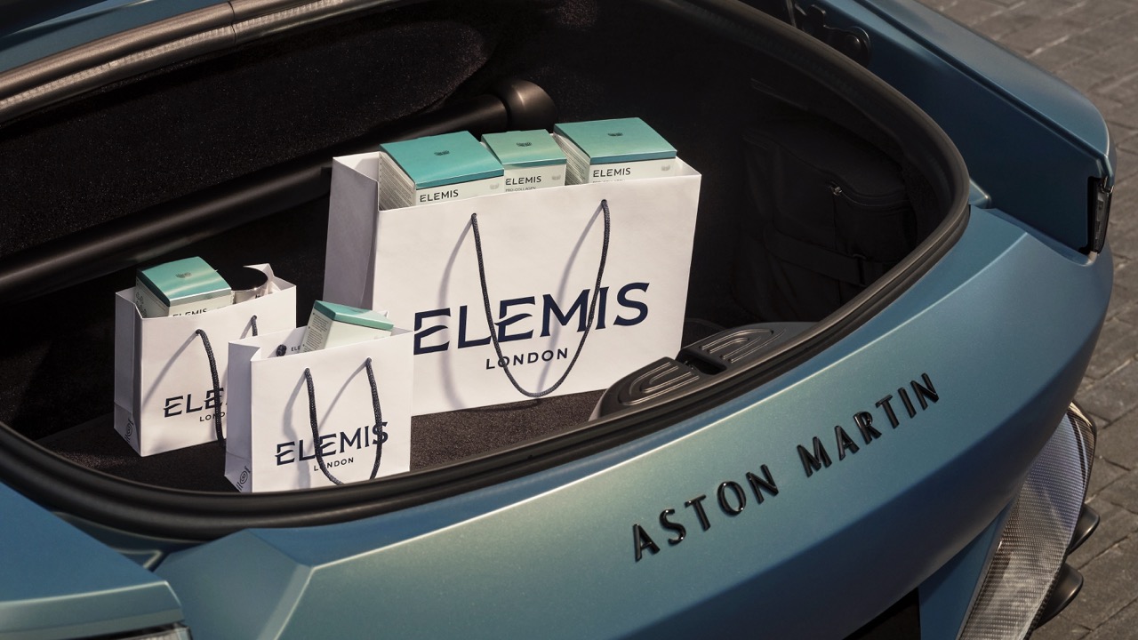 Colaboración entre Aston Martin y Elemis