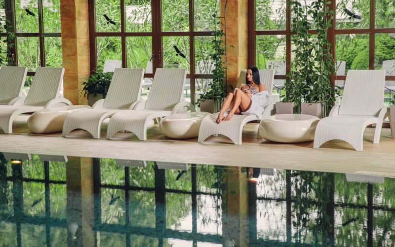 Piscina de la mansi&oacute;n