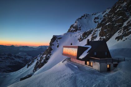 Cabane Tortin Secretos del refugio off-grid sobre Verbier