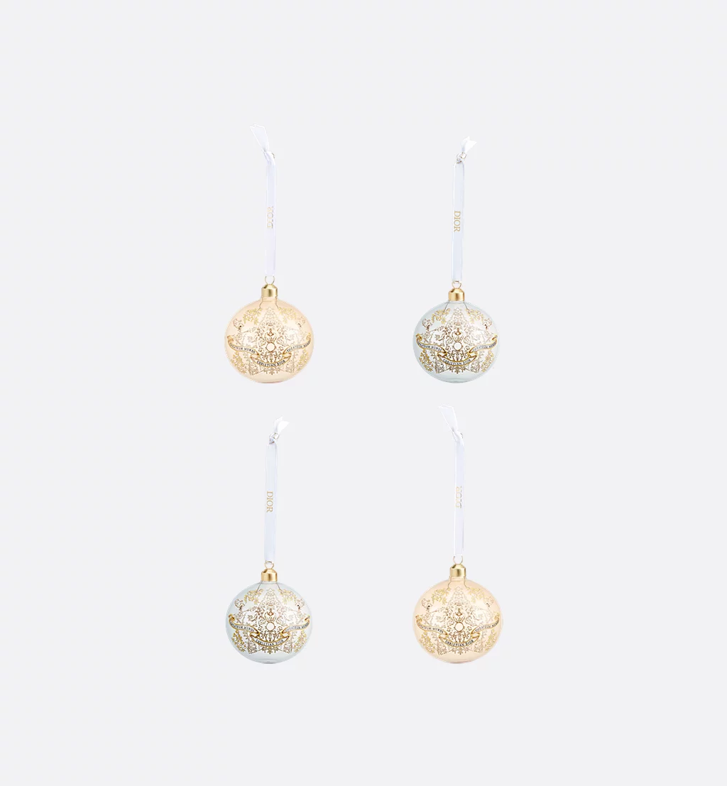 Inspiraciones de lujo para decoraciones navideñas Dior