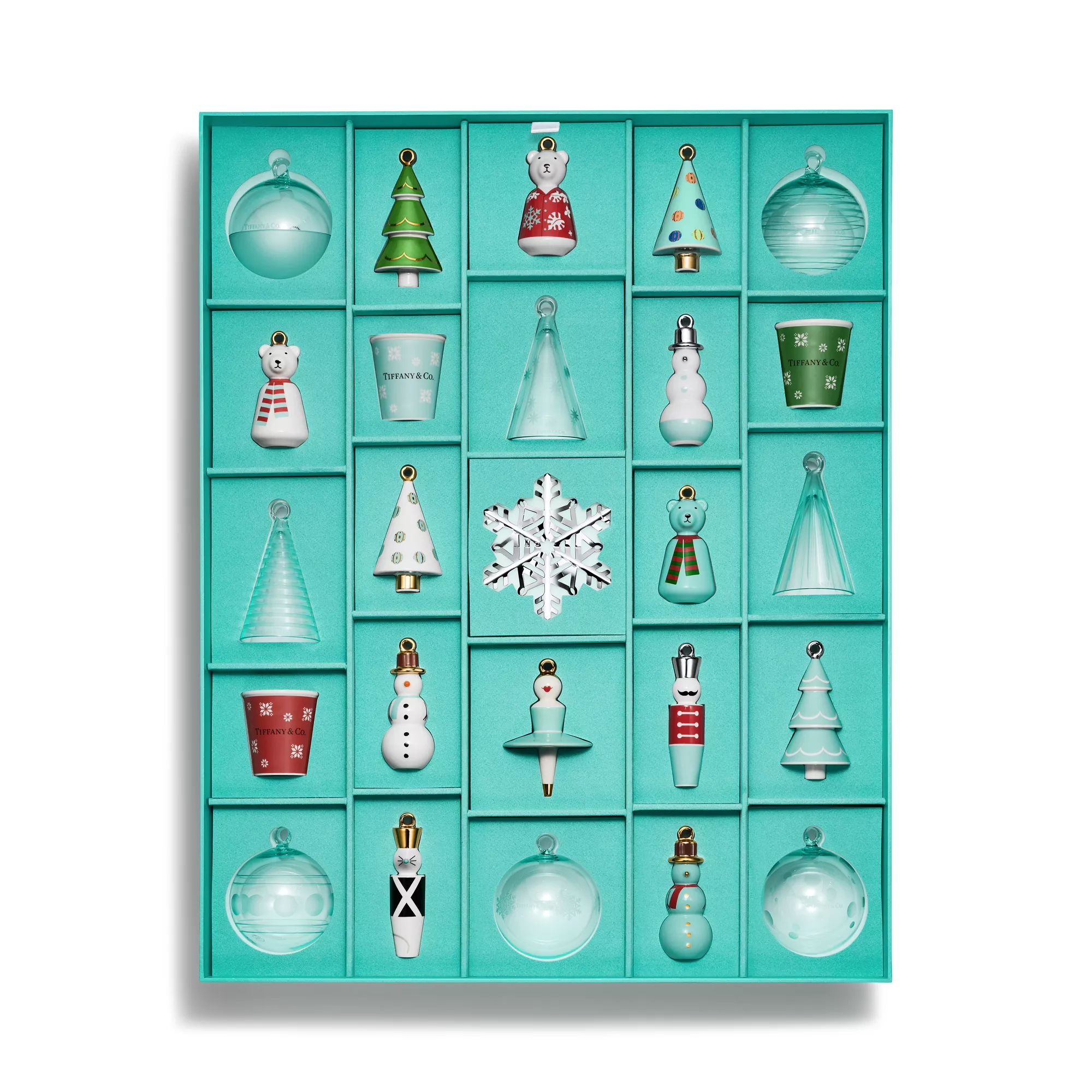 Inspiraciones de lujo para decoraciones navideñas Tiffany