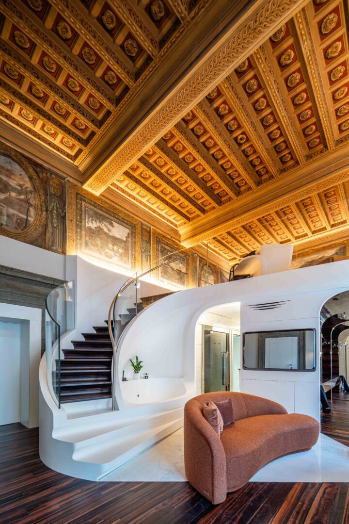 Interior del Hotel Romeo Roma