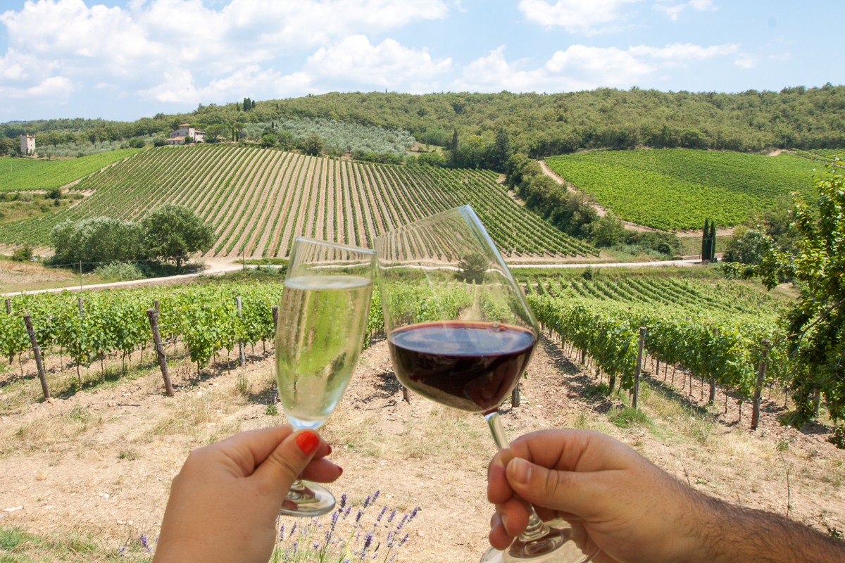 Vi&ntilde;edos en la Toscana